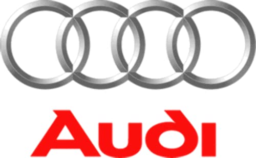 Audi Genuine All-Weather Rubber Rear Floor Mats - Set of 2 (Part# 8K0061511041) - Perfect for SUVs, Sedans & Winter Protection
