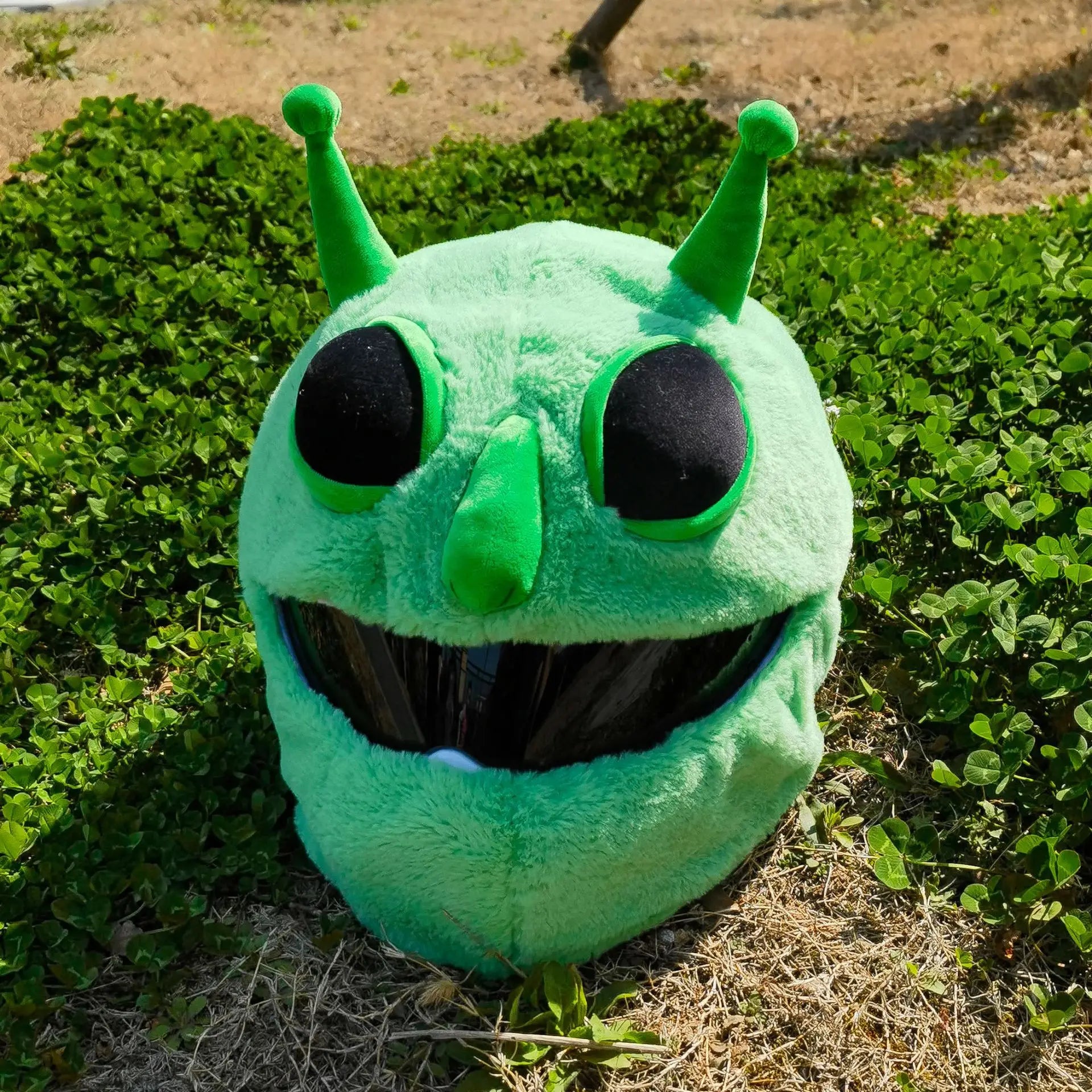 Lil Green Man Helmet Cover - Military Style Helmet Accessory for Airsoft, Paintball & Outdoor Adventures