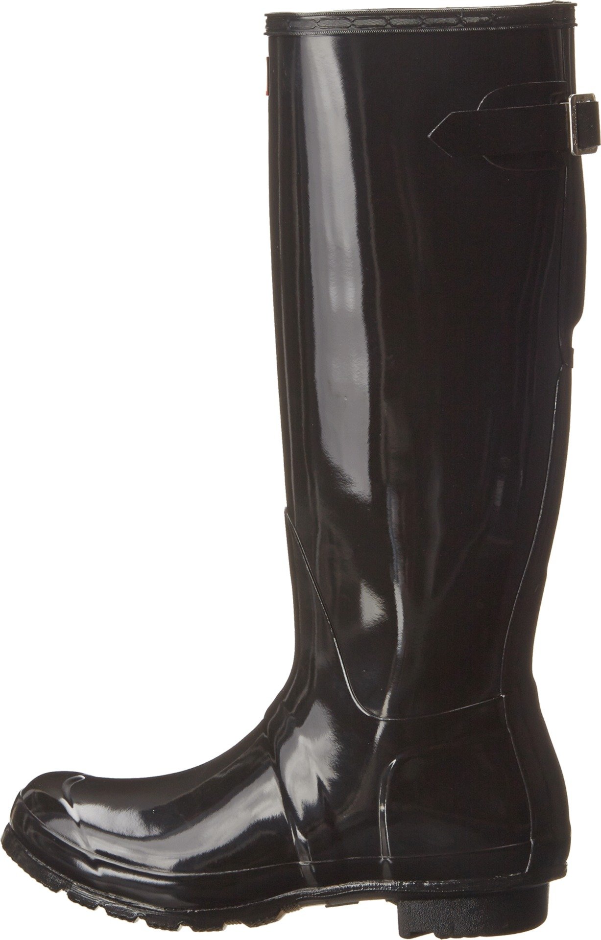 Hunter Original Adjustable Gloss Rain Boots - Waterproof Rubber Boots for Women & Men - Perfect for Gardening, Hiking, and Wet Weather Outdoor Activities