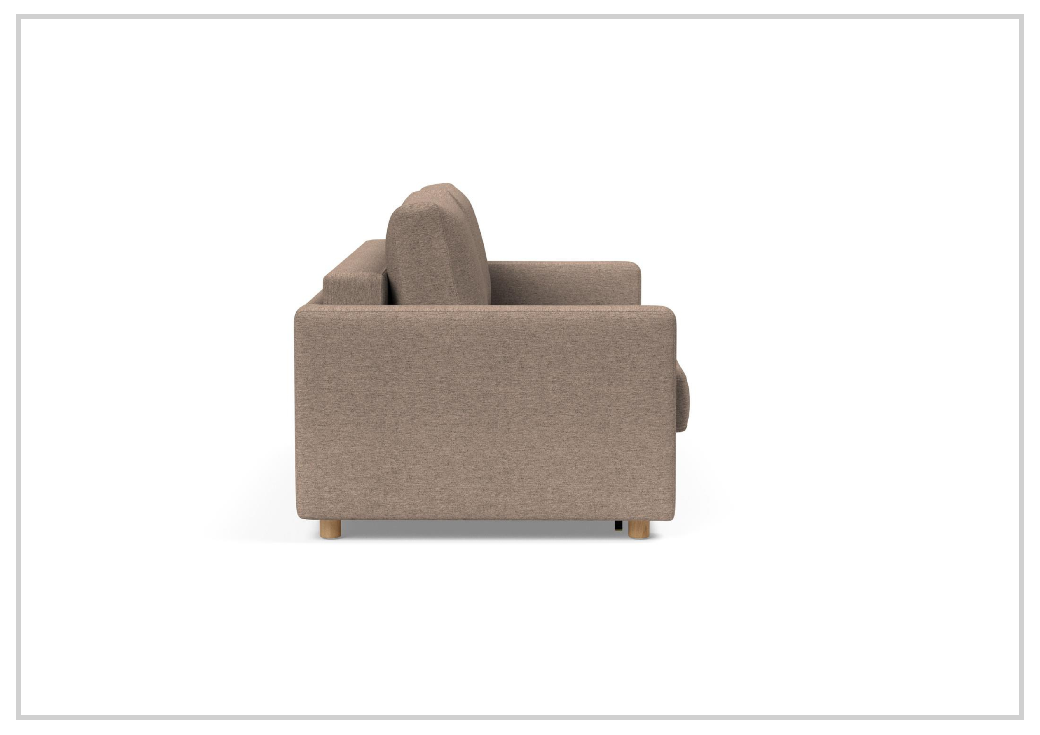 Innovation Living Neah Fabric 2-Seater King Size Sleeper Sofa Bed - Convertible Comfort for Small Spaces & Guest Rooms