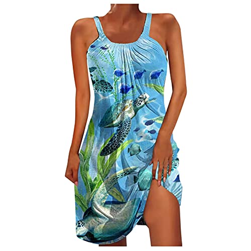 Women's Plus Size Crew Neck Cocktail Party Dress - Elegant Evening & Beach Sundress for Summer | Perfect for Weddings, Vacations & Outdoor Events