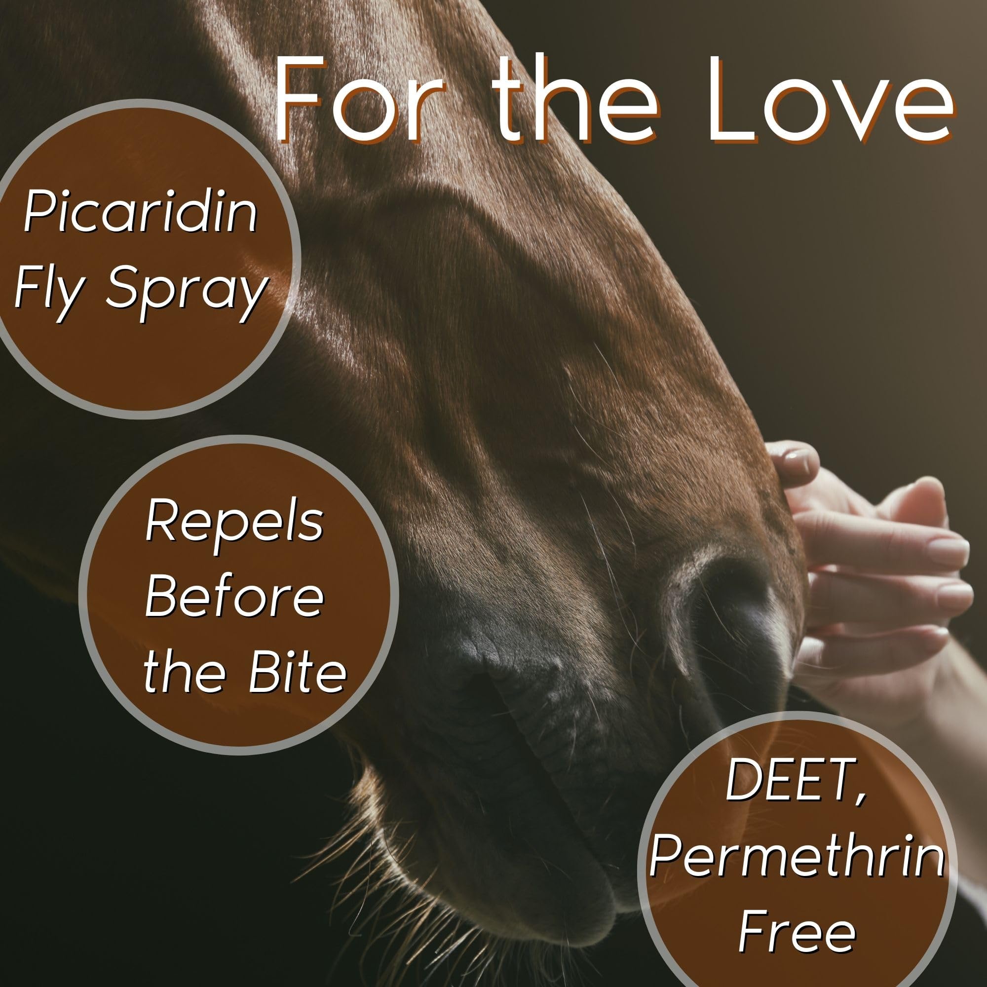 **Picaridin-Based Horse & Rider Fly & Insect Spray – Gallon with Sprayer | Effective Protection for Horses & Riders | Ideal for Trail Riding, Barn Use & Outdoor Activities**