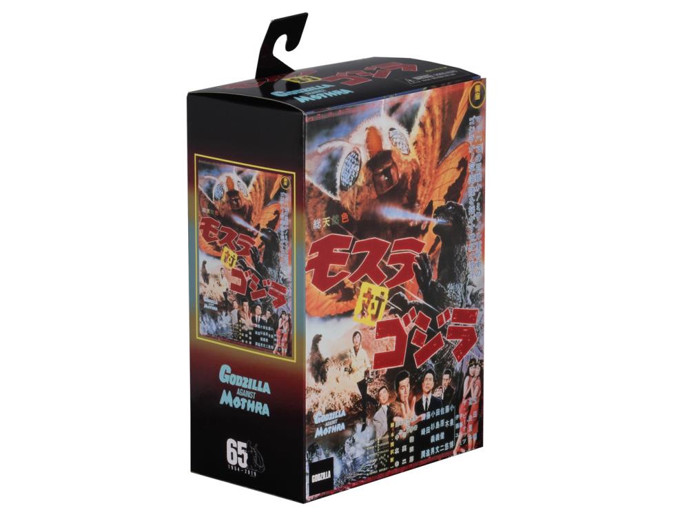 NECA Mothra vs. Godzilla Action Figure - Collectible Godzilla Toy for Fans | Perfect for Display, Gifts & Movie-Themed Collections
