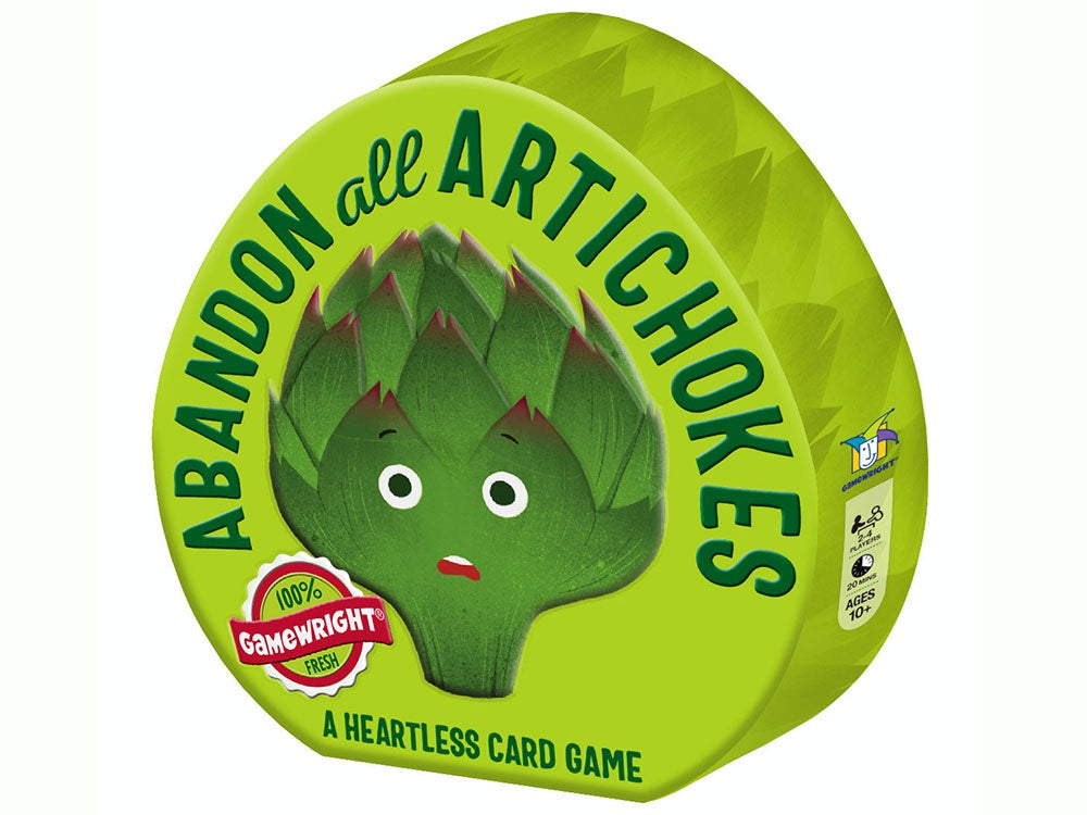Abandon All Artichokes Kids Card Game - Fun Family Board Game for Ages 10+ - Perfect for Family Game Nights & Birthday Parties