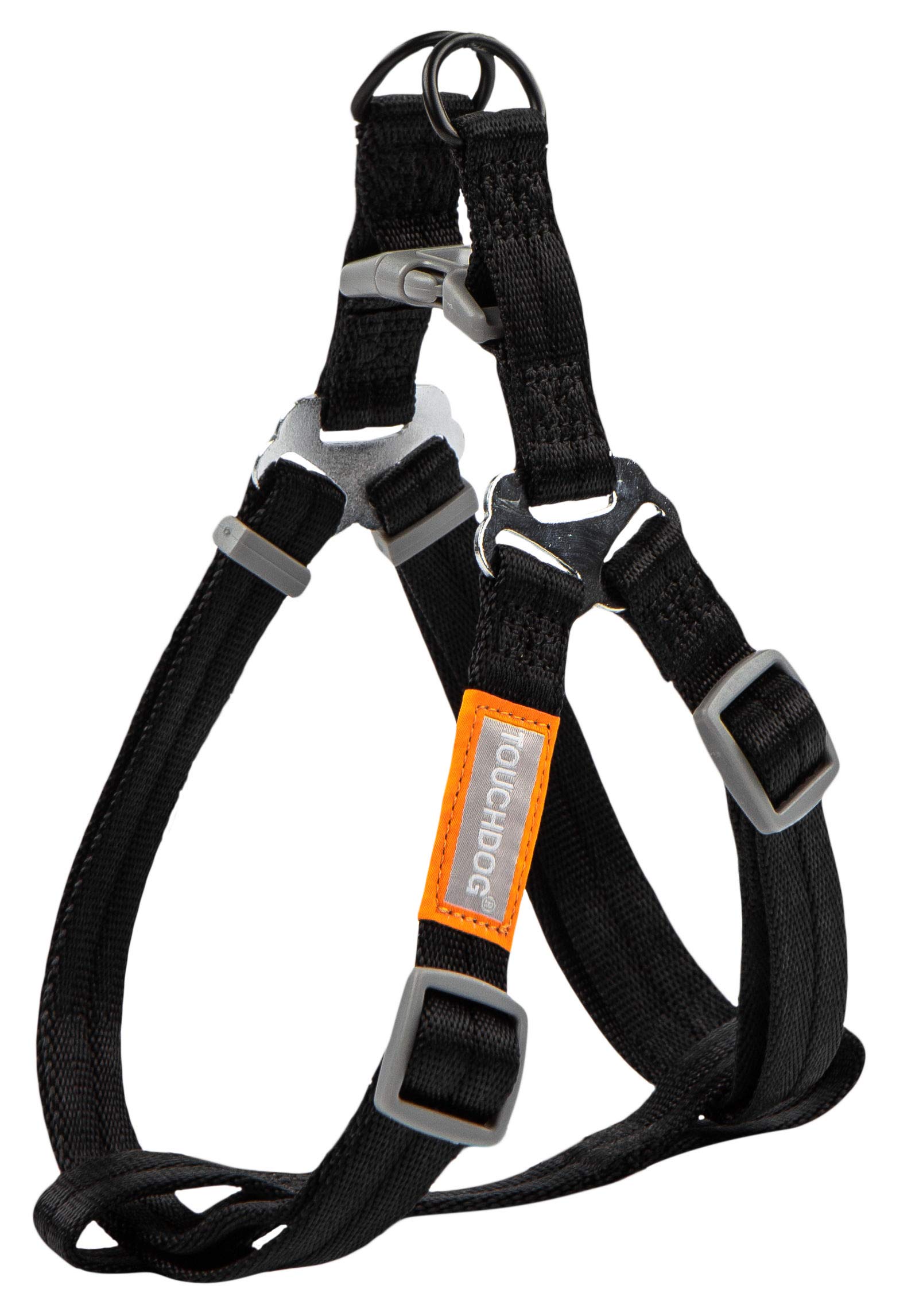 Touchdog® Macaron 2-in-1 Nylon Dog Harness and Leash Set - Adjustable Pet Vest with Reflective Strips for Small Medium Large Dogs - Perfect for Walking, Running, Hiking & Outdoor Adventures