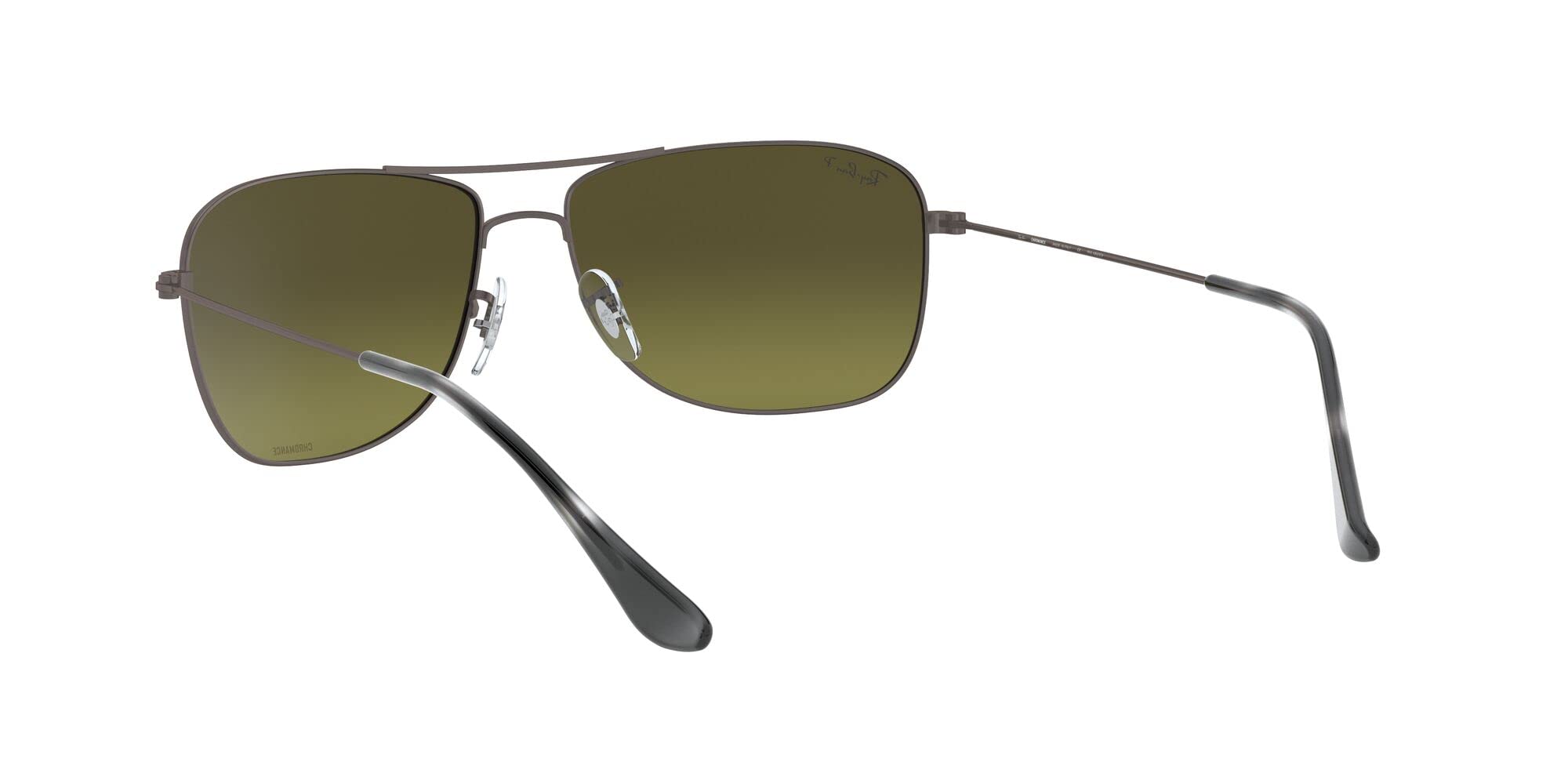 Ray-Ban RB3543 Chromance Aviator Sunglasses for Men & Women - Polarized UV Protection Lenses - Classic Pilot Style for Driving, Travel & Outdoor Activities