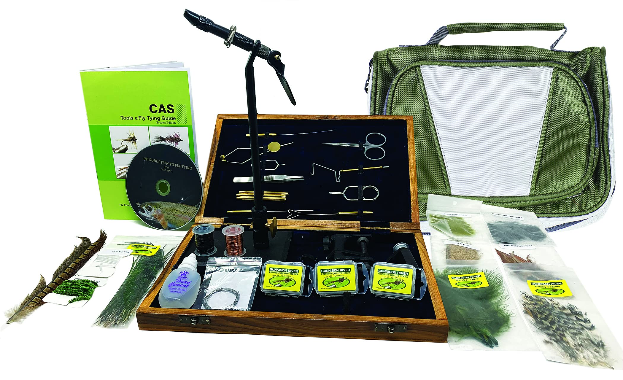 Colorado Anglers Z798 Deluxe Fishing Tool Kit - Complete Gear Set for Fly Fishing, Bass & Trout - Perfect for Outdoor Adventures & Tackle Maintenance