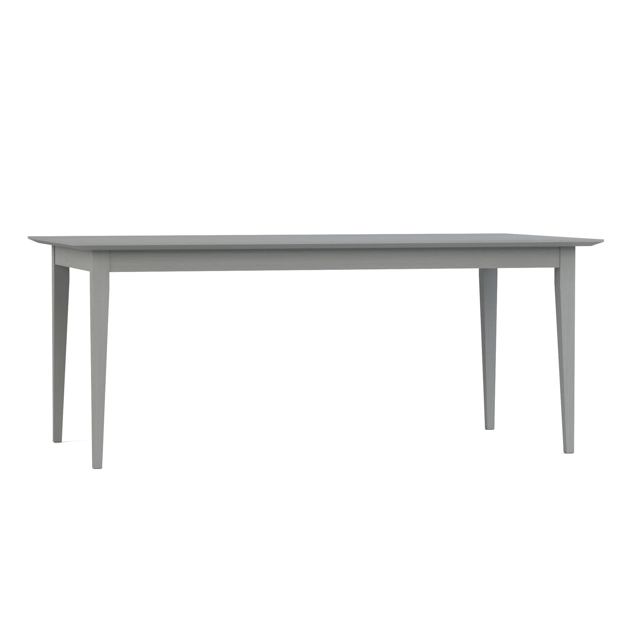 74 Inch Gable Road Dining Table - Modern Farmhouse Style Solid Wood Kitchen Table for Dining Room, Kitchen, and Entertaining Areas