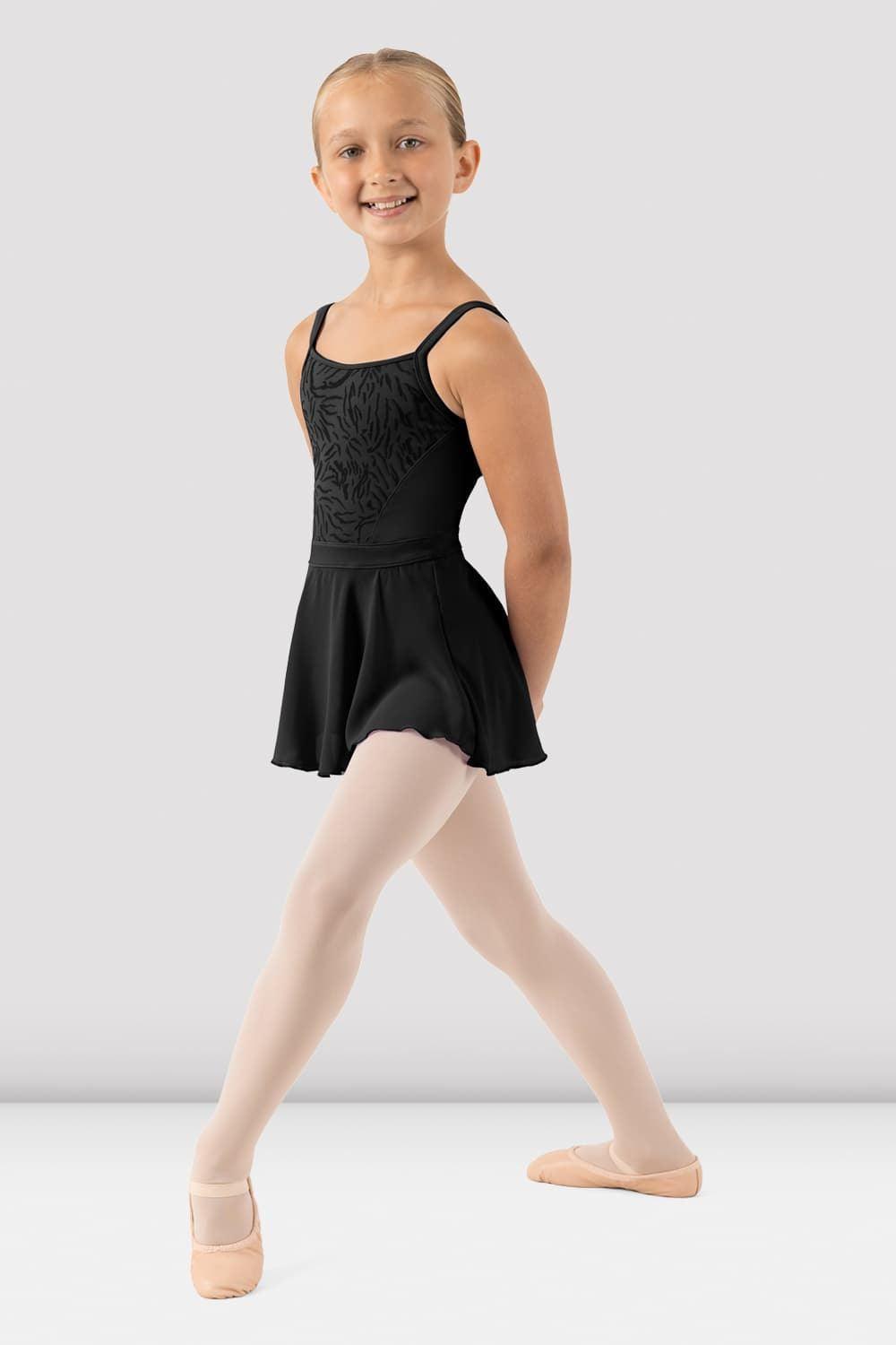 Bloch Girls Scarlett Camisole Skirted Leotard - Ballet Dance Leotard for Kids, Toddler Dancewear with Skirt, Comfortable Stretch Fabric for Ballet Class, Recital & Performance