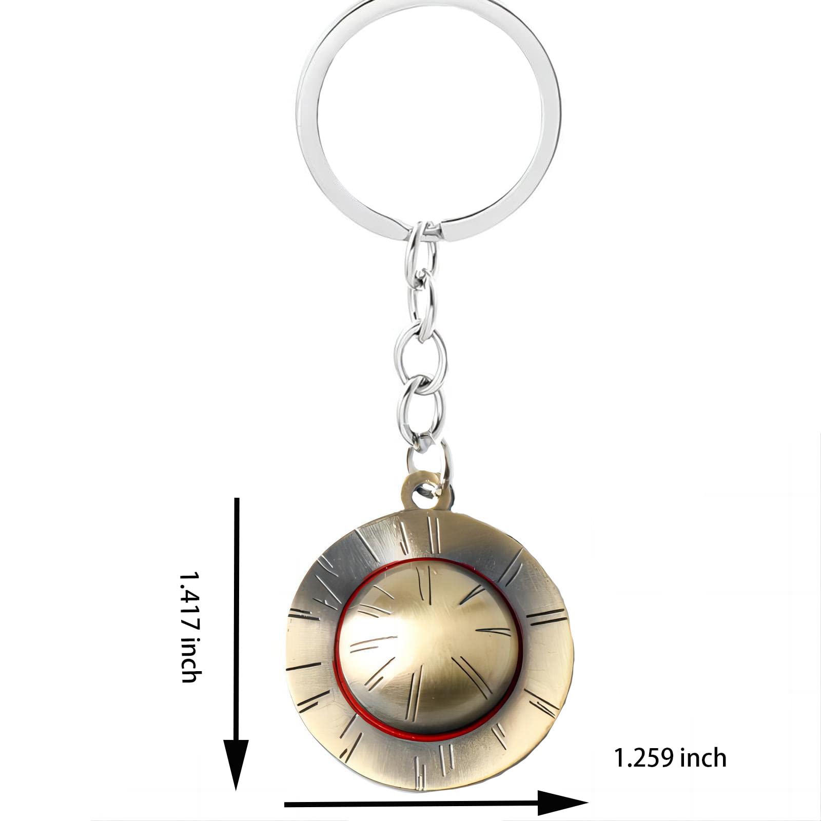Anime Keychain - Cute Hat Keychain for Movie Fans, Perfect Gift for Women & Men - Great for Backpacks, Bags & Keyrings