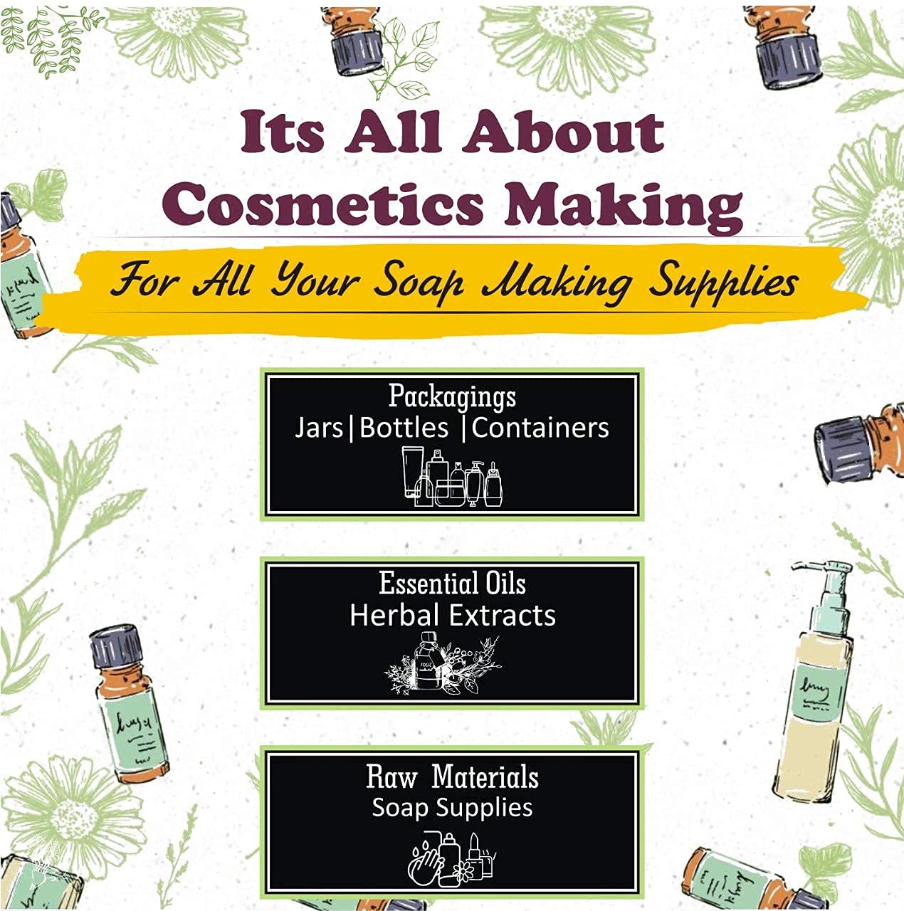 Premium Silver Steak Cosmetic Jars - 50g Multipurpose Containers for Creams, Face Masks & DIY Beauty Products (Pack of 3) | Ideal for Home Spa, Travel & Professional Salon Use