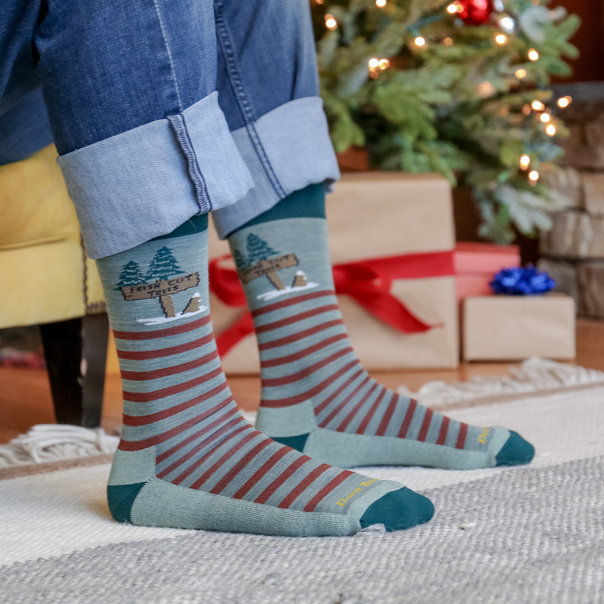 Men's Lightweight Lifestyle Socks - Comfortable Crew Socks for Casual Wear, Running & Everyday Use