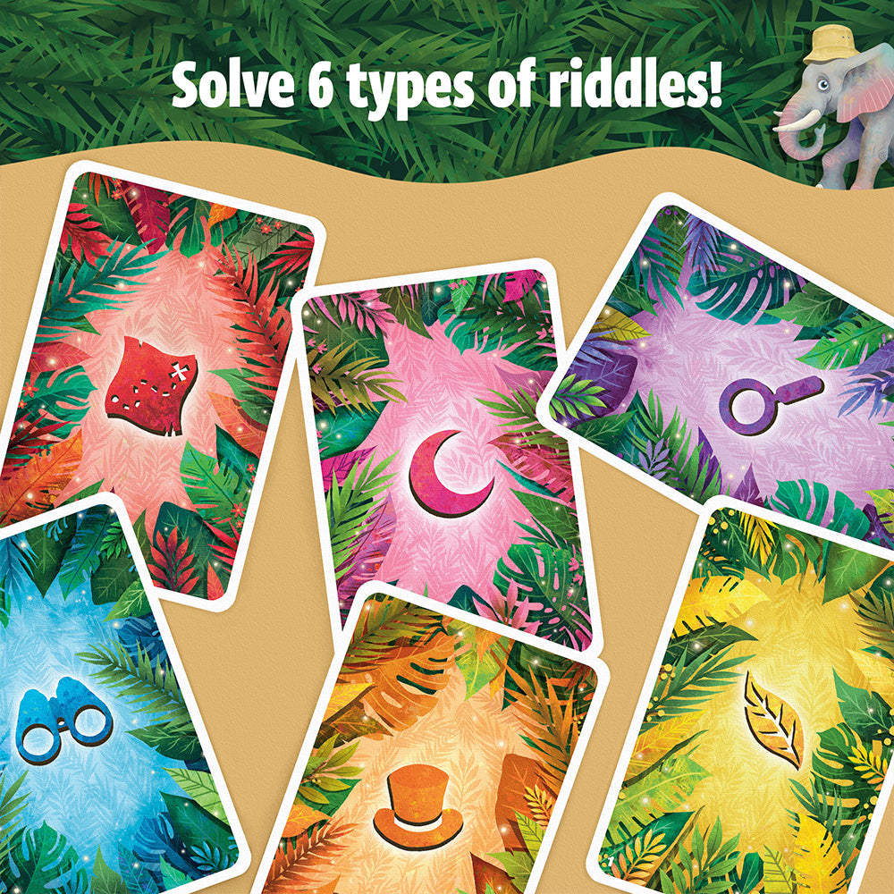 EXIT: The Game - Kids Jungle of Riddles | Fun Family Board Game for Ages 8+ | Perfect for Game Nights & Educational Play
