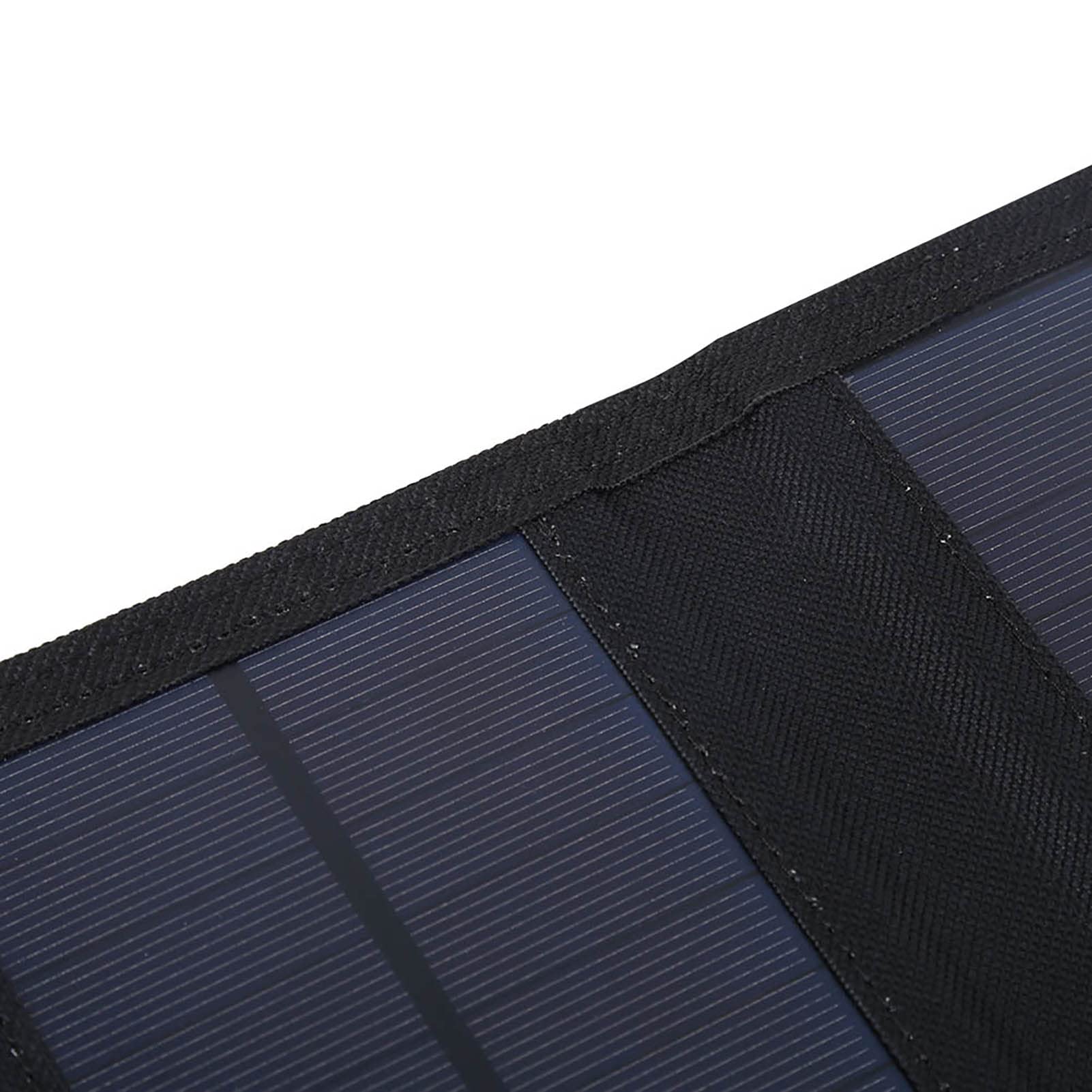Foldable 20W Solar Panel Portable Charger - Waterproof Solar Charger for Camping, Hiking & Travel - Compatible with iPhone, iPad, Tablets & 5V Devices - Perfect for Outdoor Adventures & Emergency Power Backup