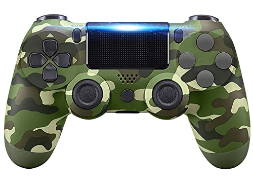 Wireless PS4 Controller - Dual Shock Gaming Joystick for PlayStation 4/Pro/Slim & PC | Ergonomic Design with Vibration Feedback | Perfect for FPS, Racing & Action Games