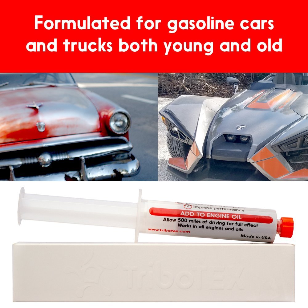 TriboTEX Nano Oil Additive - Synthetic Engine Treatment for High Mileage Cars, Trucks & Diesel Engines | Reduces Friction & Restores Performance | Ideal for Older Vehicles, Tractors & Heavy-Duty Use