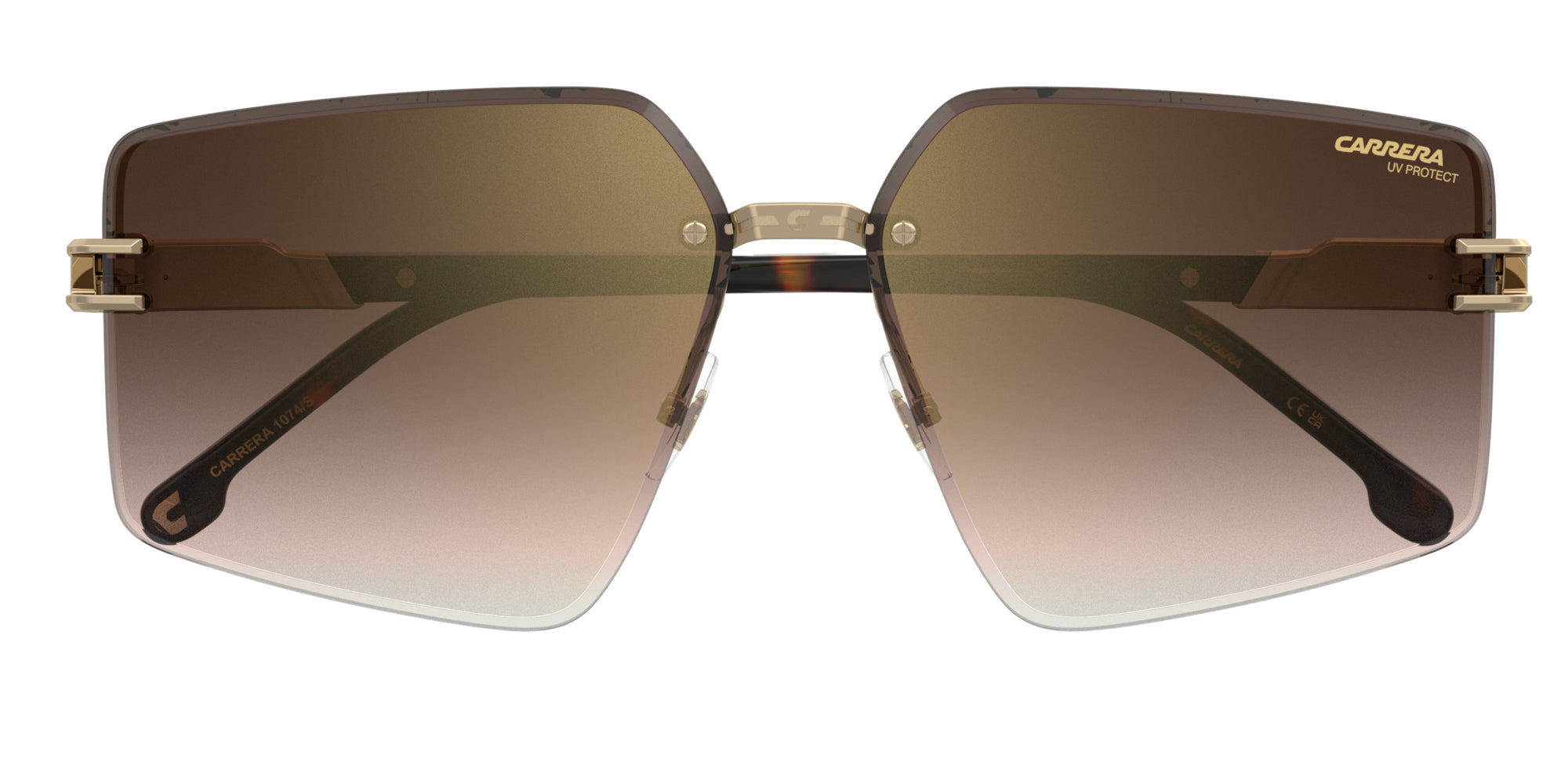 Carrera 1074 S Sunglasses - Polarized UV Protection Sports Sunglasses for Men & Women - Perfect for Running, Cycling, Driving & Outdoor Activities