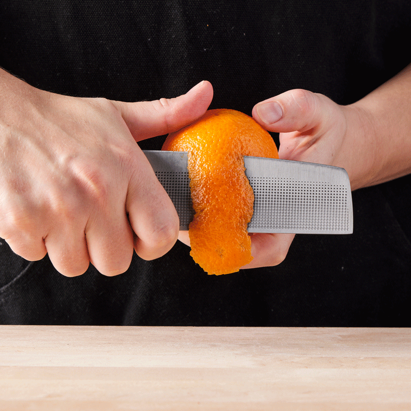 Milk Street Japanese Nakiri Knife - 6.5 Inch Vegetable Knife for Precise Chopping, Slicing & Dicing - High Carbon Stainless Steel Blade with Ergonomic Handle - Perfect for Home Chefs & Professional Kitchens