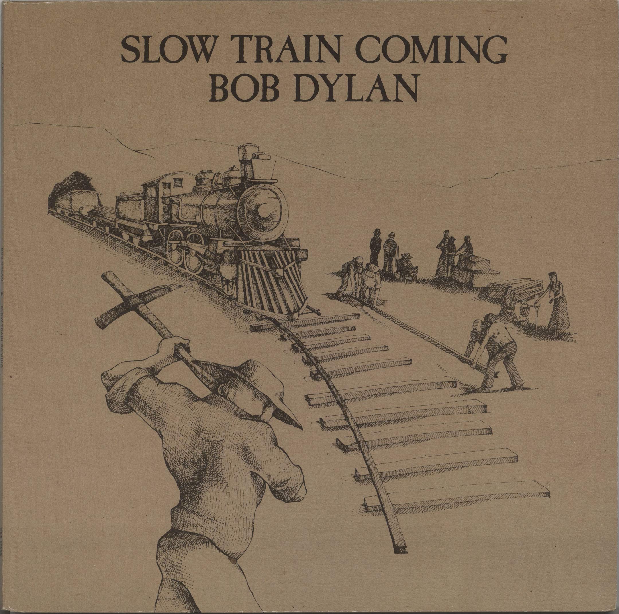 Slow Train Coming - Vintage Bob Dylan Album Vinyl Record - Perfect for Music Collectors & Vinyl Enthusiasts - Great for Home Listening & Gifts