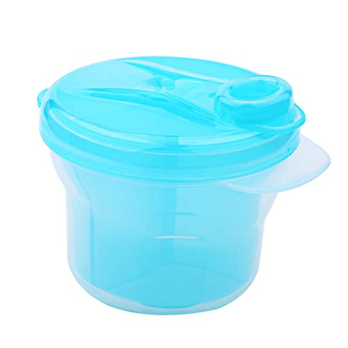 Portable Baby Formula Dispenser - BPA-Free Milk Powder Container for Infants & Toddlers - Travel-Friendly Feeding Box (Blue) - Perfect for On-the-Go Parents, Daycare & Outdoor Activities