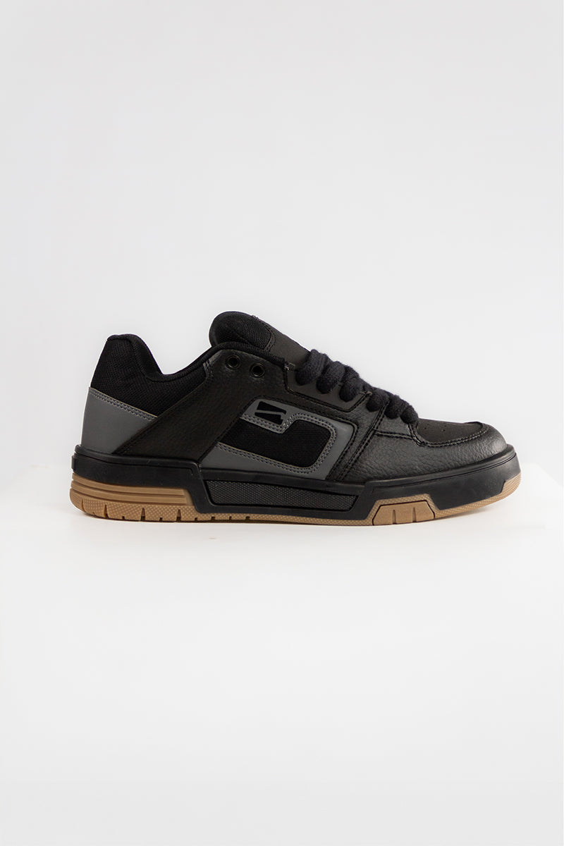 Ocn Kaos Black Grey Sneakers - Men's Running Shoes for Gym & Casual Wear | Outlet Sale