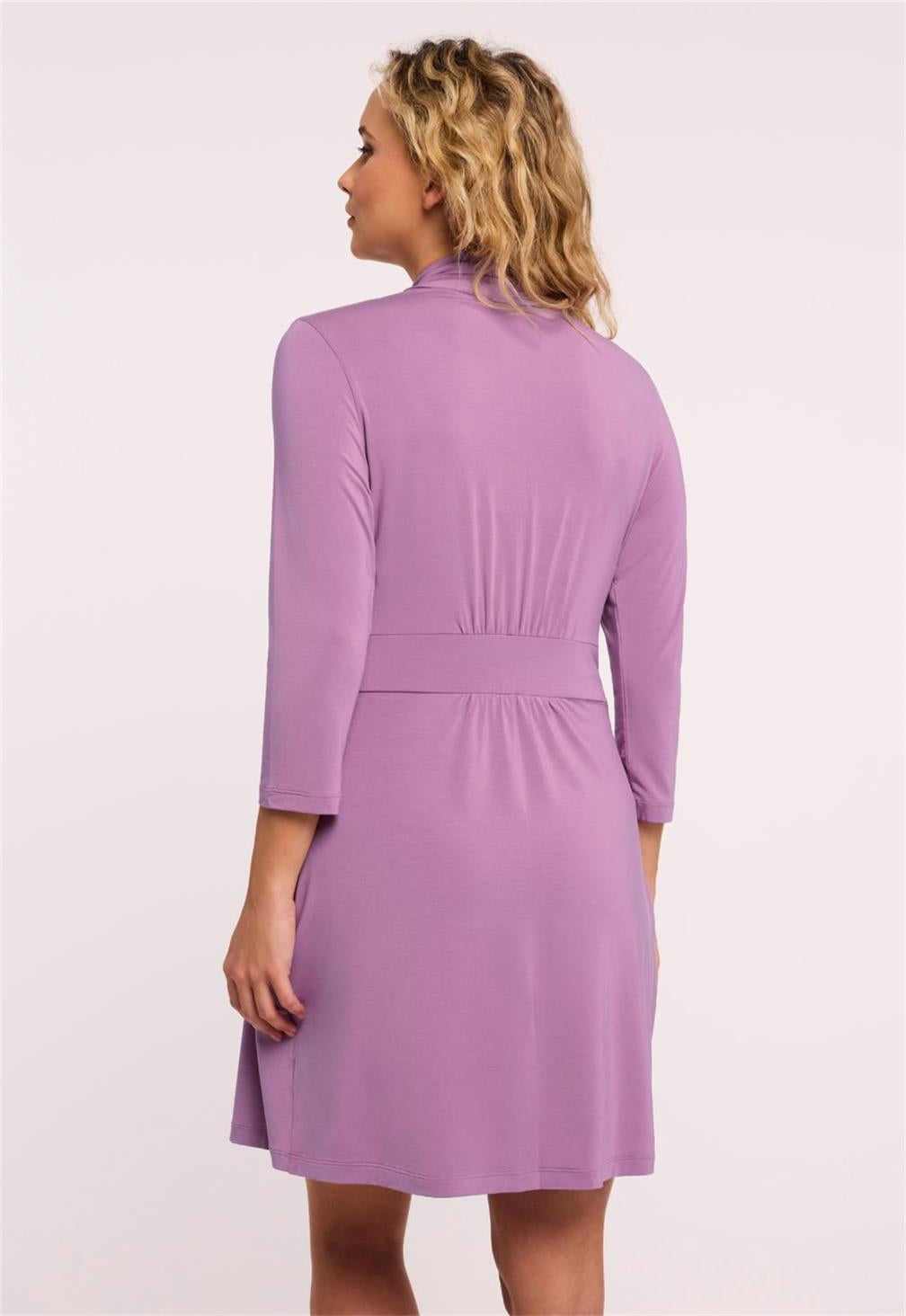 Stylish Iconic Robe in Berry Glaze - Soft & Comfortable Loungewear for Women - Perfect for Spa Days, Relaxing at Home, and Cozy Evenings