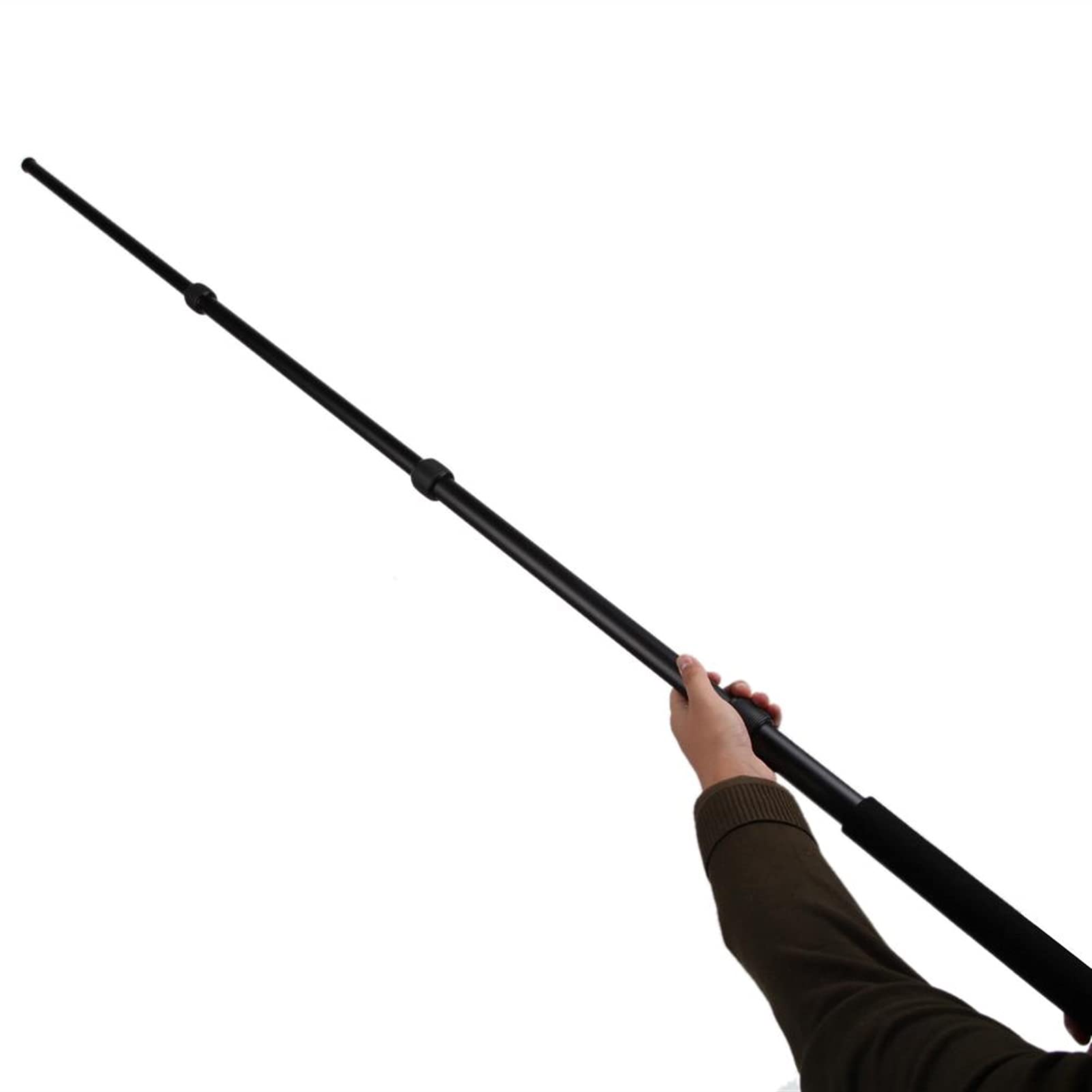 Professional 3-Section Boom Pole Mic Stand Holder - 67.5 Inch Adjustable Extension for Video Mic Pro, Blimp PG1/PG2/SM3 - Perfect for Studio Recording, Podcasting & Field Interviews