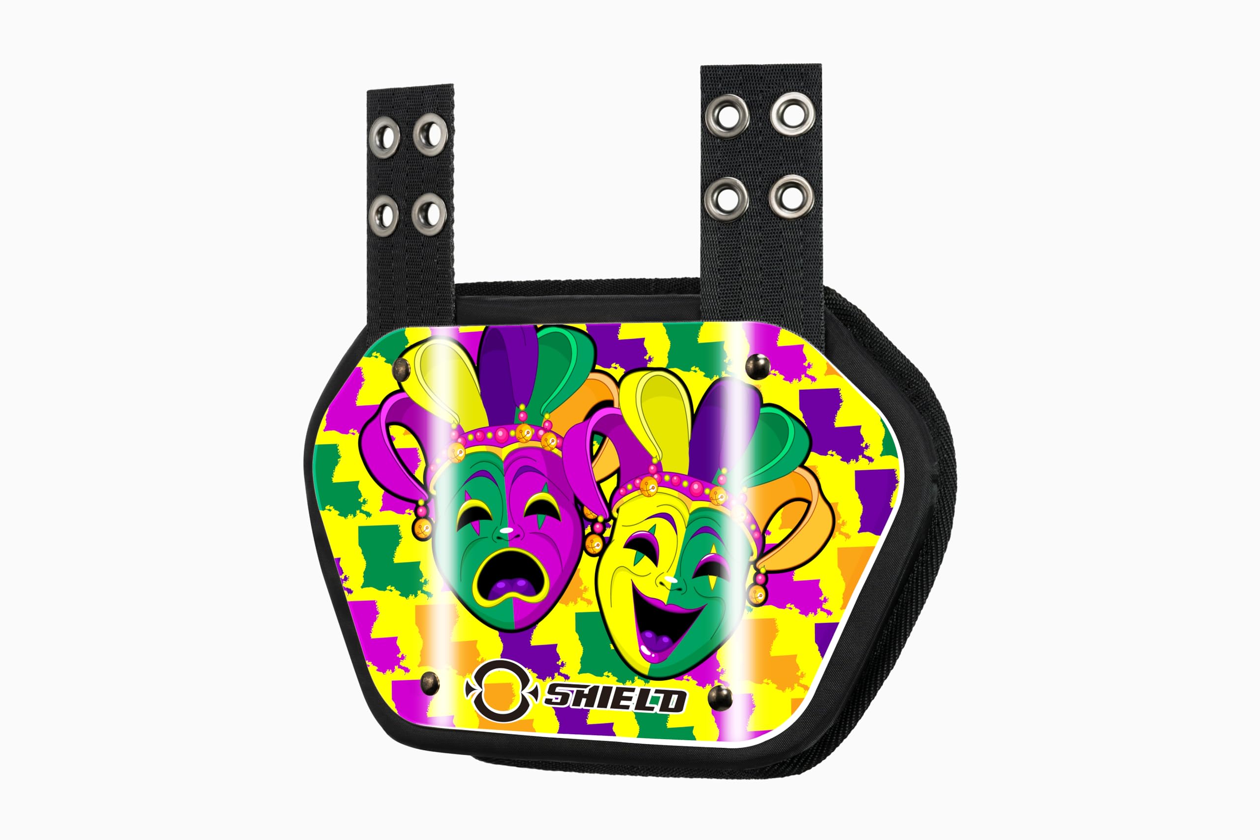 State Football Back Plate - Universal Fit Lower Back Pads for Football Players - Rear Protector for Enhanced Safety - Perfect for Tackling, Blocking & Contact Sports