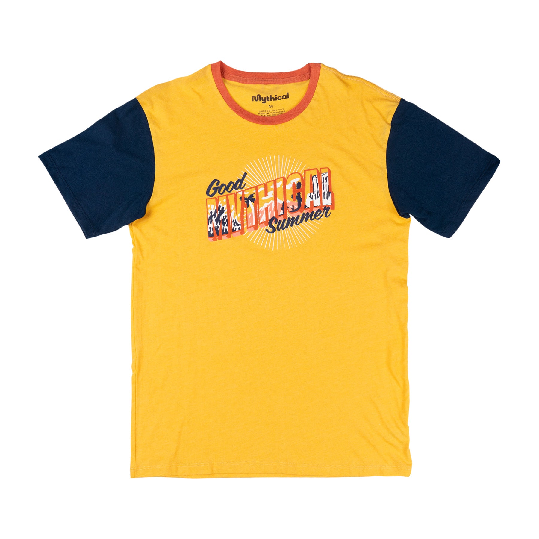 Mythical Summer Souvenir T-Shirt - Graphic Tee for Men & Women - Perfect for Beach Vacations, Music Festivals, and Casual Outings