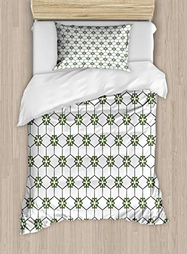 White Olive Green