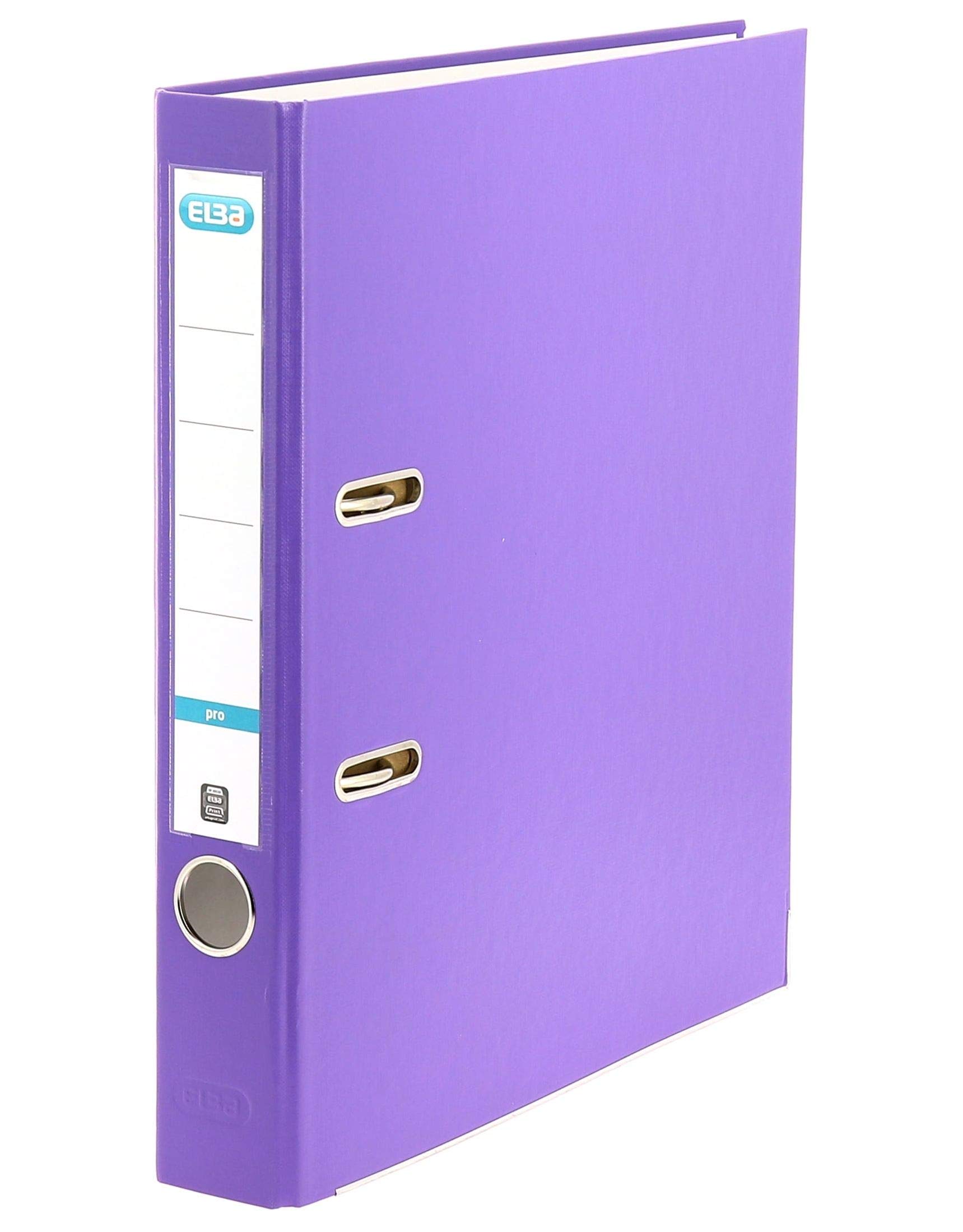 Elba Smart Pro Slim Folder (1 Pack) Purple - Perfect for Office, School, and Home Organization