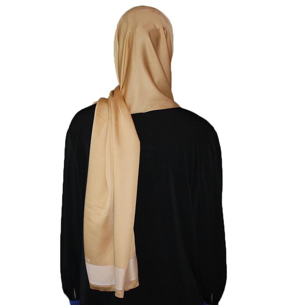 Aker Solid Shawl 1002SLK 962 Golden Beige - Elegant Women's Fashion Scarf for Casual & Formal Wear - Perfect for Office, Parties, and Everyday Outfits