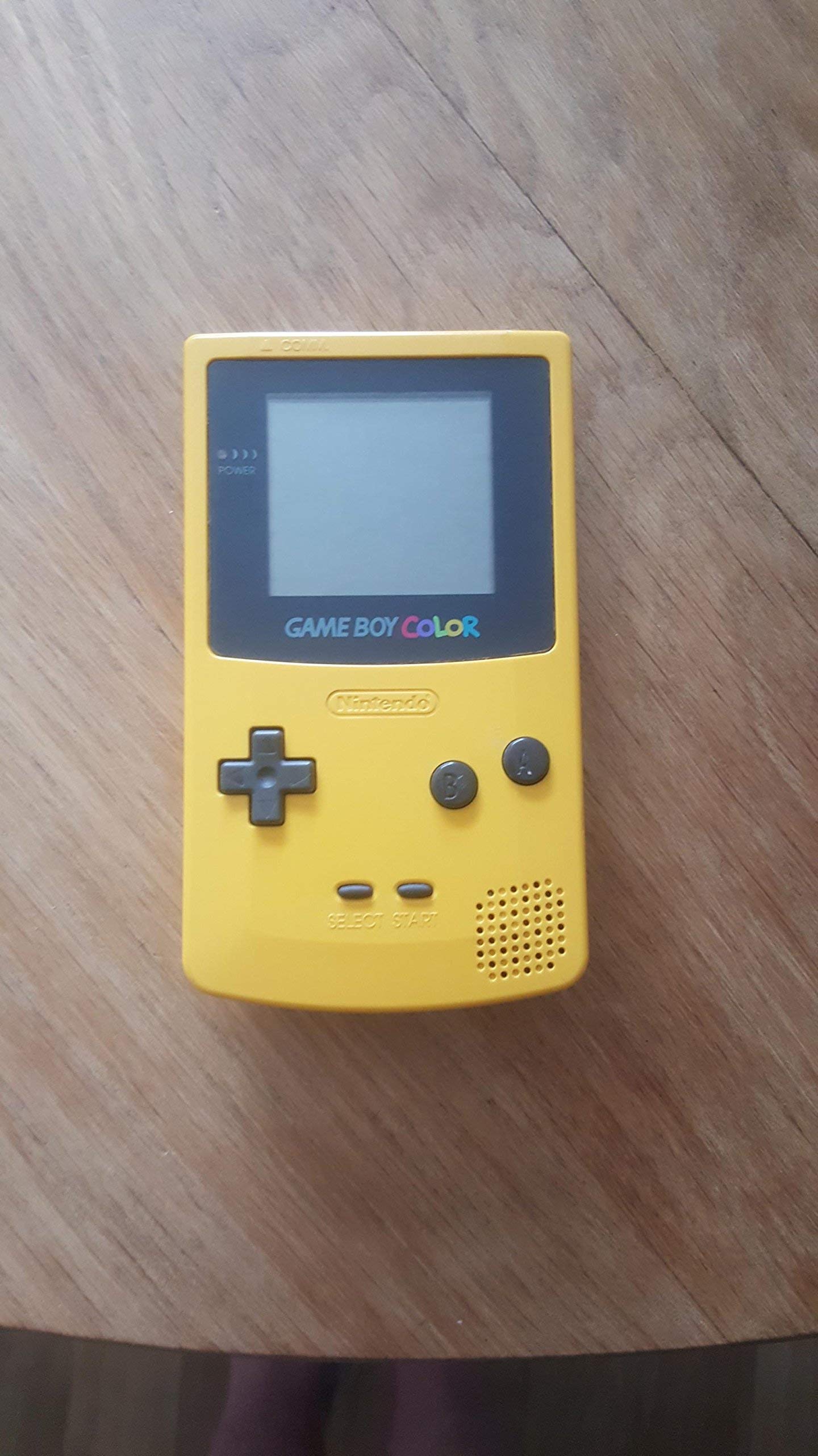 Refurbished Game Boy Color Console - Dandelion Yellow | Retro Handheld Gaming Device for Kids & Adults | Perfect for Travel, Collectors & 90s Nostalgia