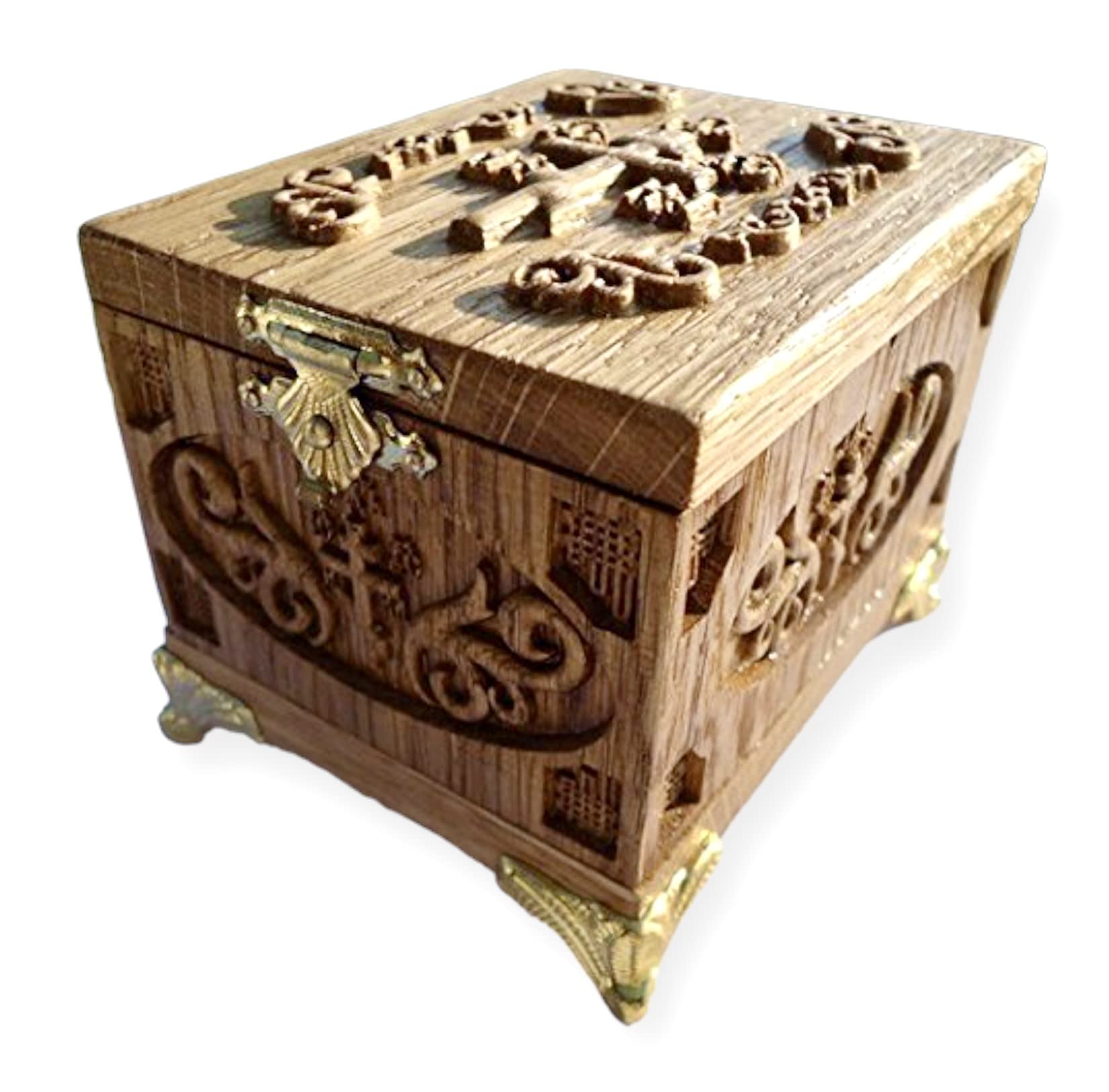 Unique Traditional Orthodox Baptism Set - Christening Gift Box #07 for Baby Baptism, Godparent Gifts & Religious Ceremonies