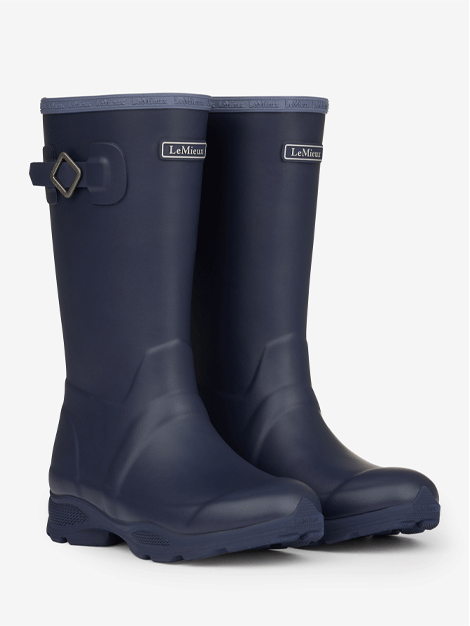 Young Rider Ultra Stride Wellington Boots by Le Mieux - Waterproof Equestrian Riding Boots for Women & Girls - Perfect for Horseback Riding, Farm Work, and Outdoor Adventures