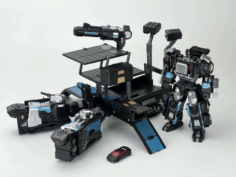 Fans Hobby Master Builder MB-15B Black Naval Commander 6-Inch Collectible Action Figure - Highly Articulated Poseable Model for Display, Photography & Gifts