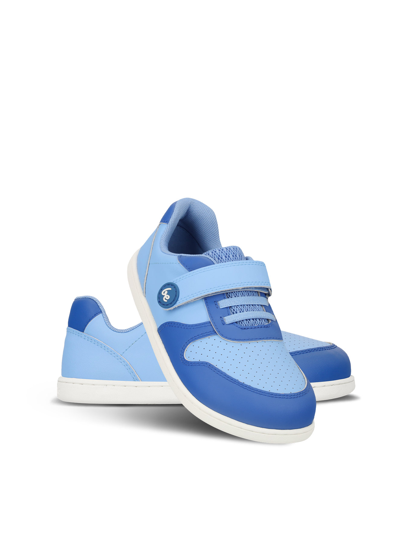 Be Lenka Scoot Kids Barefoot Sneakers - Light & Royale Blue | Flexible & Comfortable for Active Play, School & Outdoor Adventures