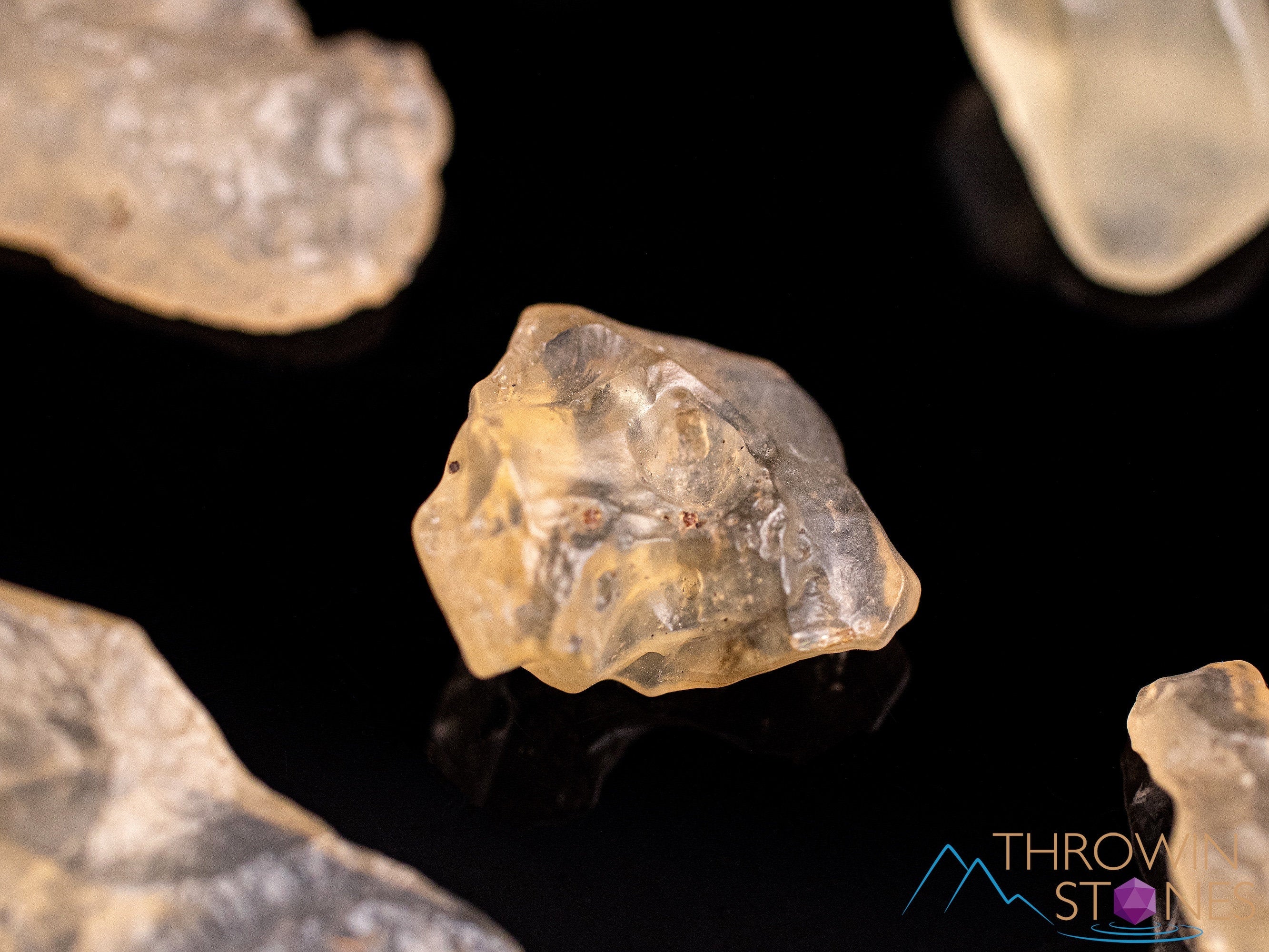Libyan Desert Glass Raw Crystal - Rare Natural Stone for Jewelry Making, Unique Gift & Home Decor | Healing Crystals, Metaphysical Stones | Perfect for Meditation, Energy Work & Spiritual Practices