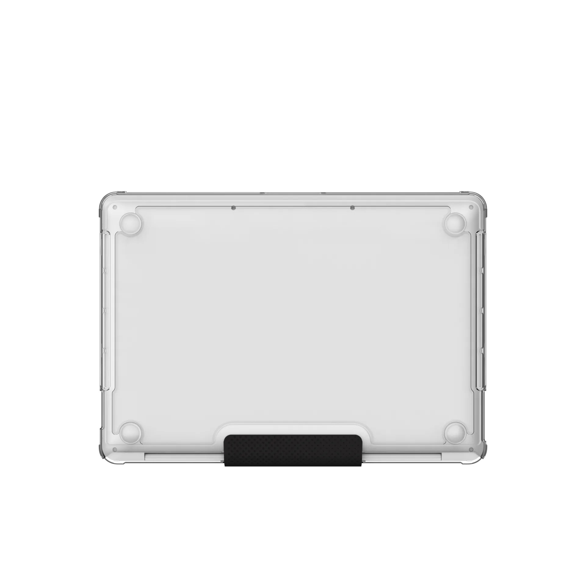 UAG U Lucent Protective Case for MacBook Pro 13-inch M2 (2022 Model) - Ice/Black | Slim Lightweight Cover for Work, Travel & Everyday Use