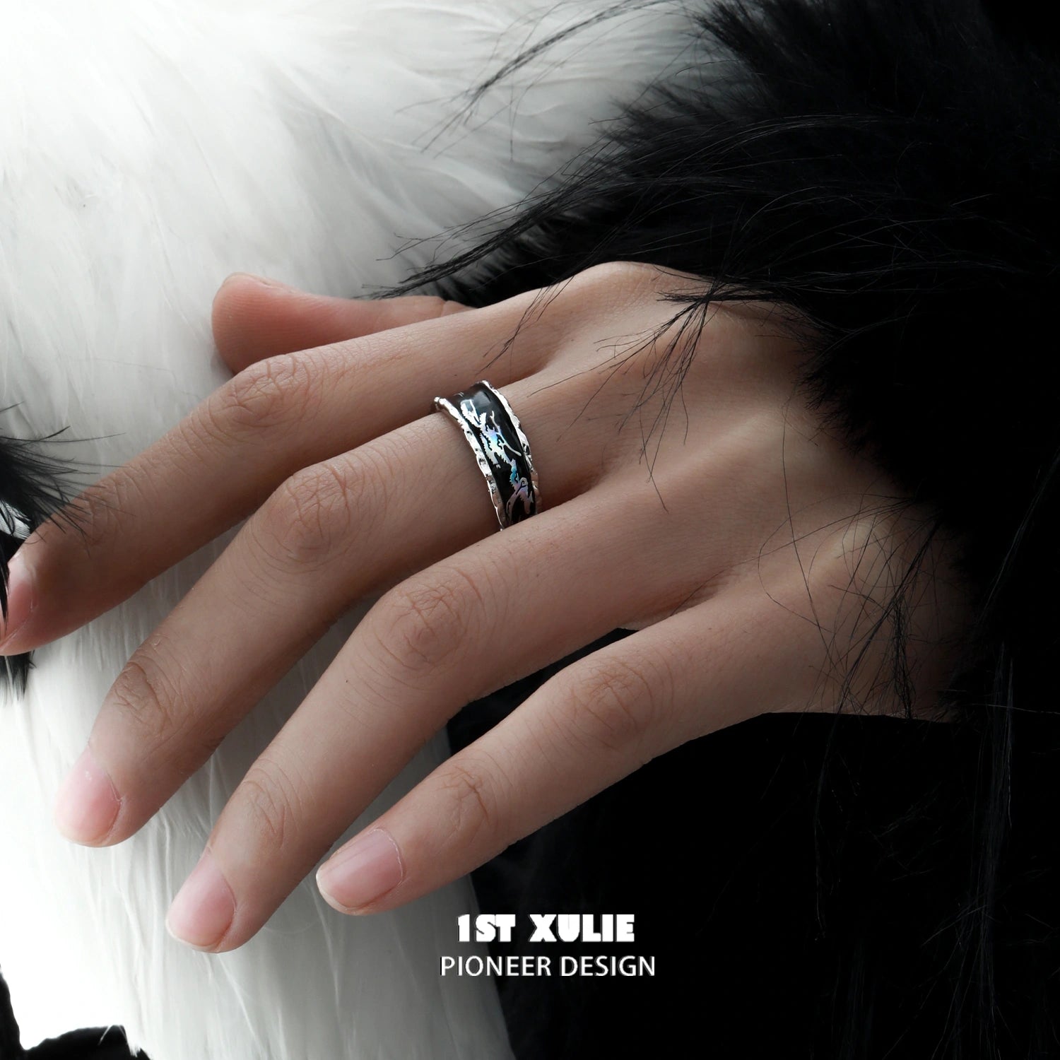 Soaring Cranes S925 Sterling Silver Adjustable Open End Rings for Women - Elegant Stackable Minimalist Jewelry for Everyday Wear, Gift Giving & Special Occasions