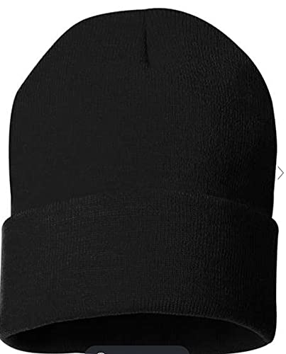 Bryce Canyon National Park Beanie Hat with Woven Patch - Warm Winter Knit Cap for Hiking, Camping & Outdoor Adventures