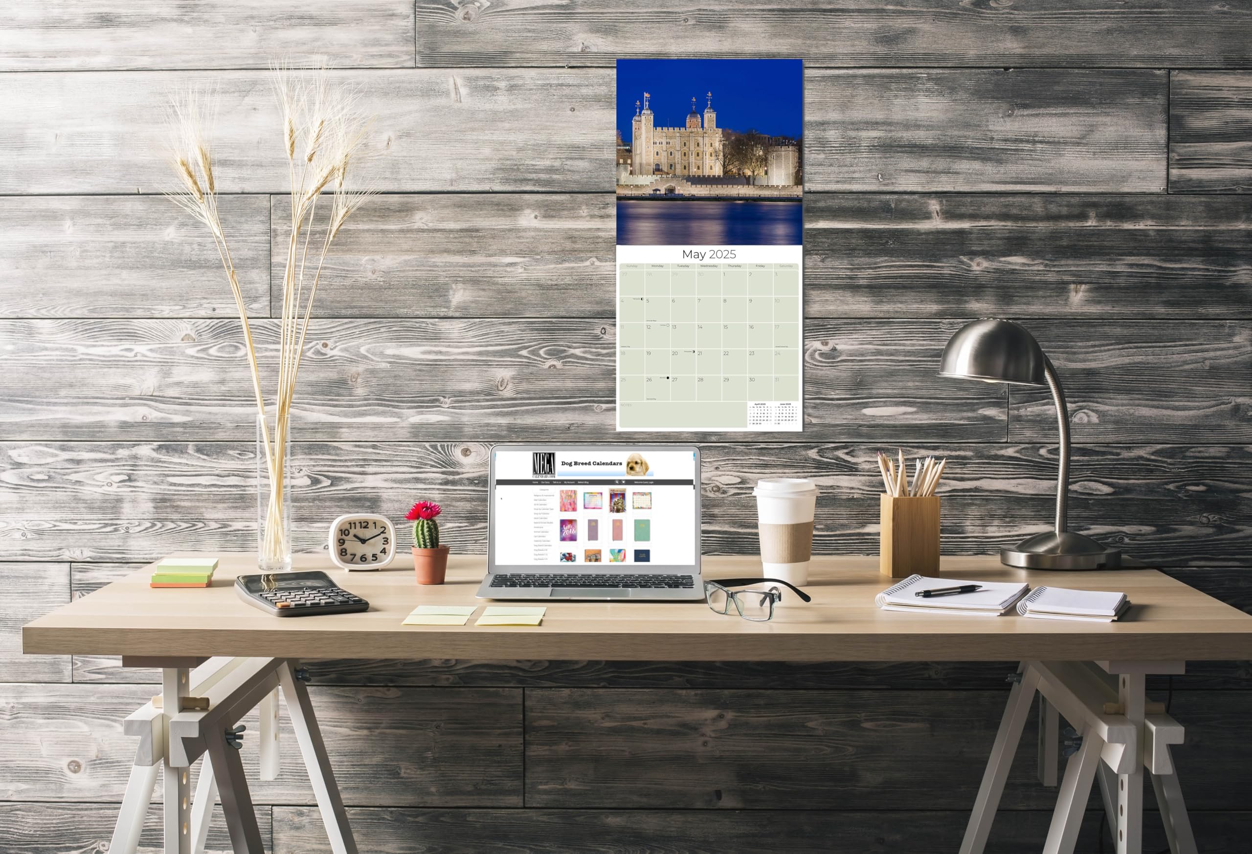 2024-2025 London Travel Wall Calendar - 12
