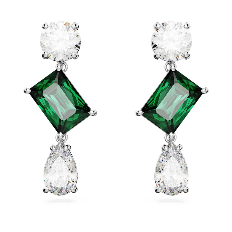 Mesmera Drop Earrings for Women - Elegant Dangle Earrings with Crystal Accents | Perfect for Parties, Weddings & Evening Events