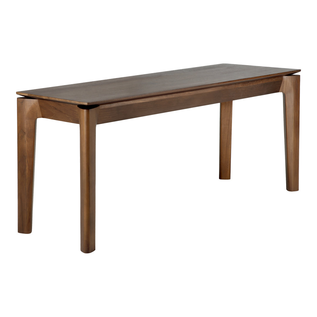Alain Van Havre Bok Bench by Ethnicraft - Modern Wooden Storage Bench with Handcrafted Design - Perfect for Entryway, Living Room, or Bedroom Storage