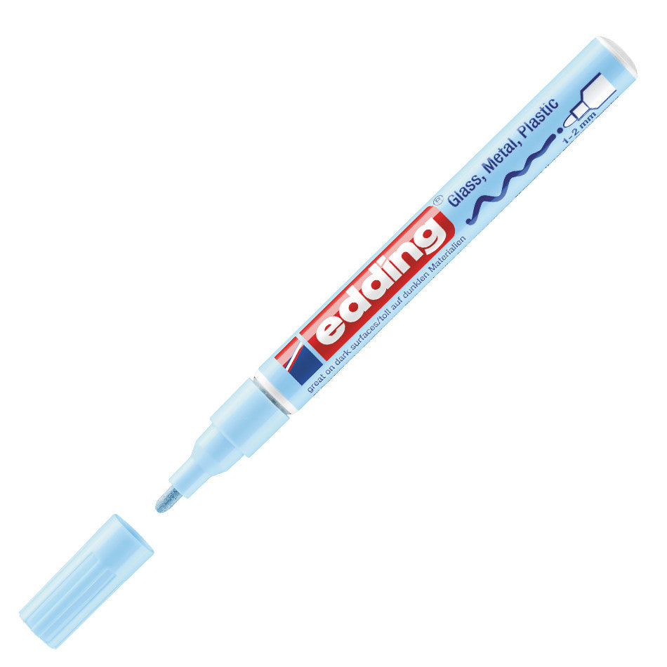 edding 751 Pastel Paint Marker Pen - Premium Oil-Based Paint Pen for DIY, Crafts, and Art Projects - Perfect for Glass, Metal, Wood, and Canvas