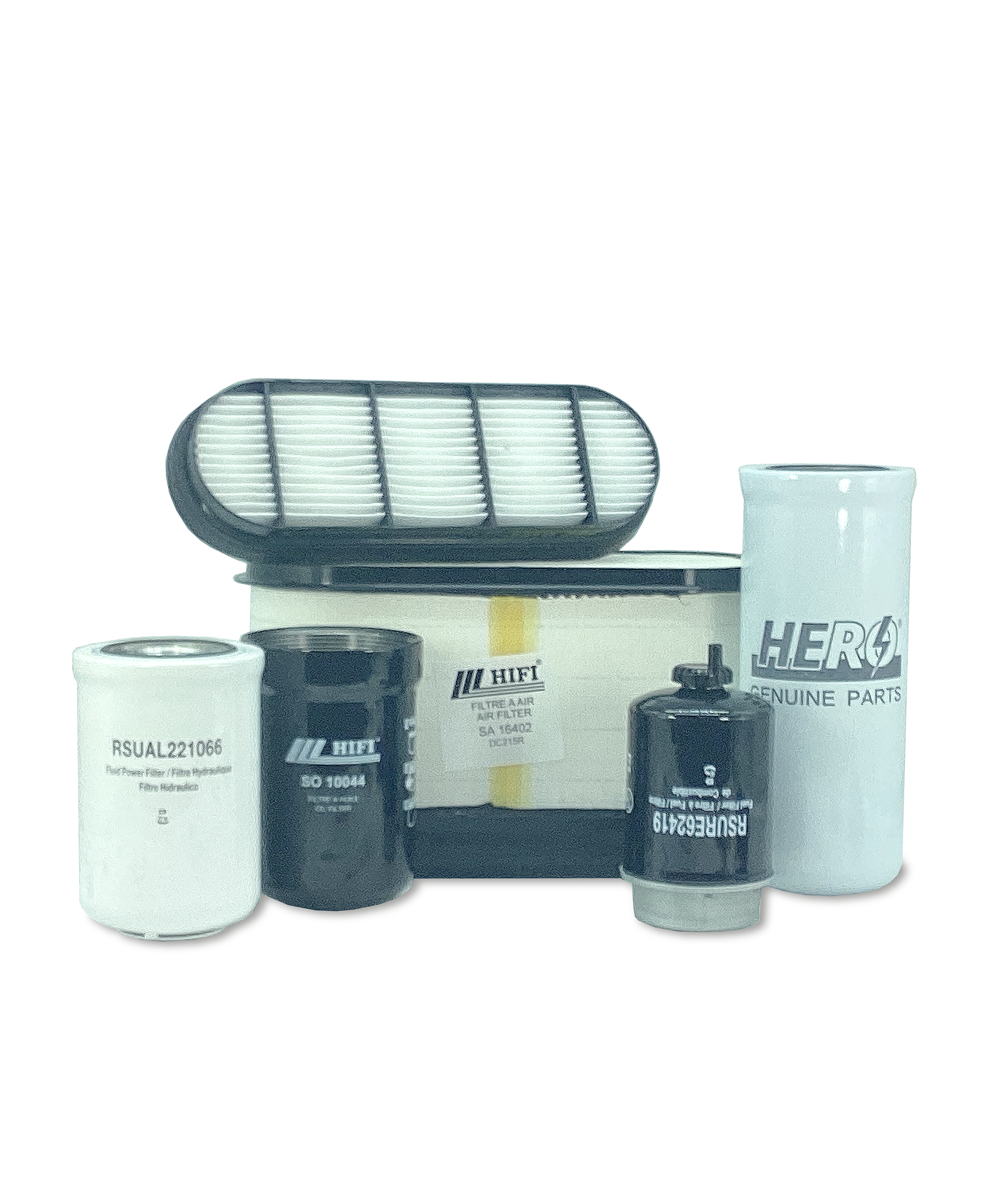 HERO® Maintenance Filter Kit for John Deere 7220 Tractor - Air, Oil & Fuel Filters Replacement Set - Perfect for Farm Equipment & Agricultural Machinery Maintenance