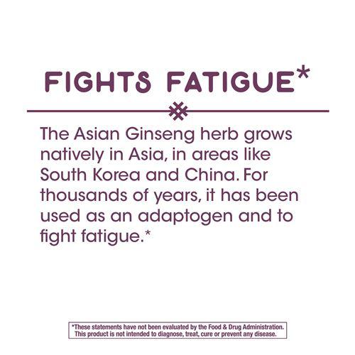 Nature's Way Asian Ginseng Extract Supplement - 1000mg, 60 Capsules - Energy & Immune Support - Herbal Adaptogen for Stress Relief & Vitality Boost - Perfect for Daily Wellness & Fitness Enthusiasts