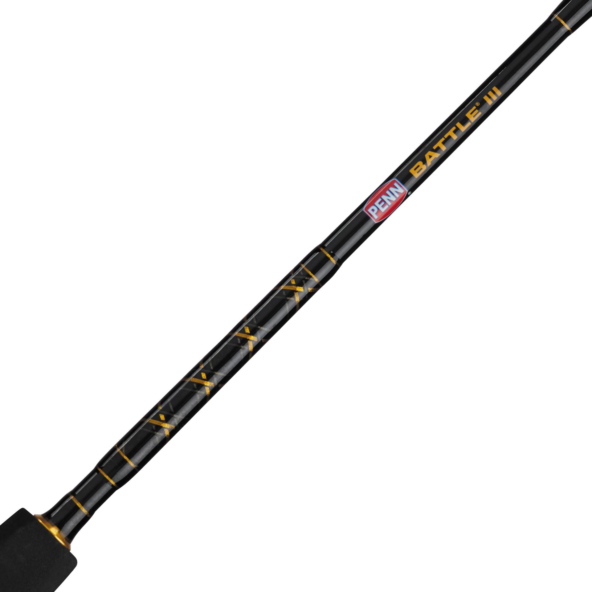 Battle® III Spinning Rod and Reel Combo - Premium Fishing Gear for Freshwater & Saltwater Anglers - Perfect for Bass, Trout, and Saltwater Fishing Adventures