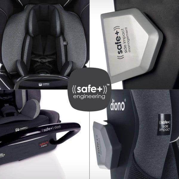 Diono Radian 3QXT All-in-One Convertible Car Seat with LATCH System - Safe & Comfortable for Infants to Toddlers - Perfect for Travel, Daily Commute & Family Road Trips