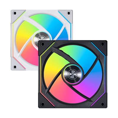 Lian Li SL120 Infinity RGB 120mm PC Case Fan - High Performance Cooling with Stunning RGB Lighting for Gaming Rigs & PC Builds